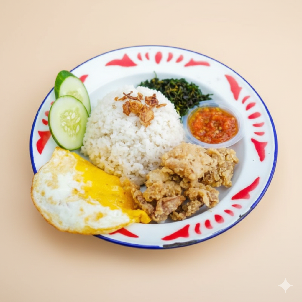Nasi Kulit Ayam
